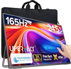 UPERFECT 24.5" 2K Portable Monitor Touchscreen, 165Hz Gaming Monitor FreeSync by UPERFECT