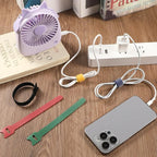 200 PCS Cable Ties Reusable 4+6+8inch Multi-Colour Cord Organizer - Image 6