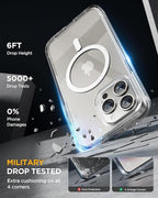 Miracase Magnetic for iPhone 15 Pro Max Case 6.7'' Full-Body Drop Proof Bumper - Image 4