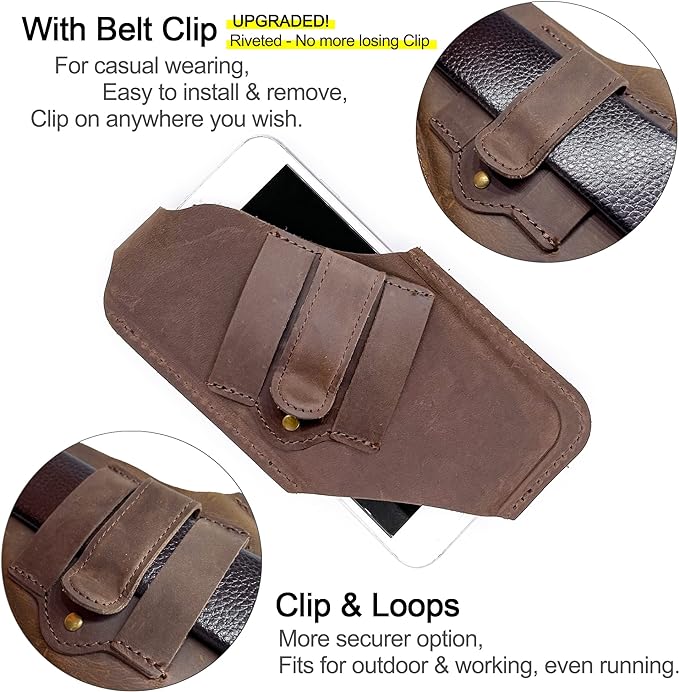TobbinGear Leather Cell Phone Holster - Image 2