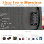 Portable Solar Panel Charger 40W Foldable Solar Panel - Image 7