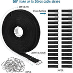 0.75"x19.7ft Hook and Loop Straps - Image 2