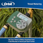 Orbit 58910 2-Outlet Programmable Digital Hose Watering Timer - Image 4