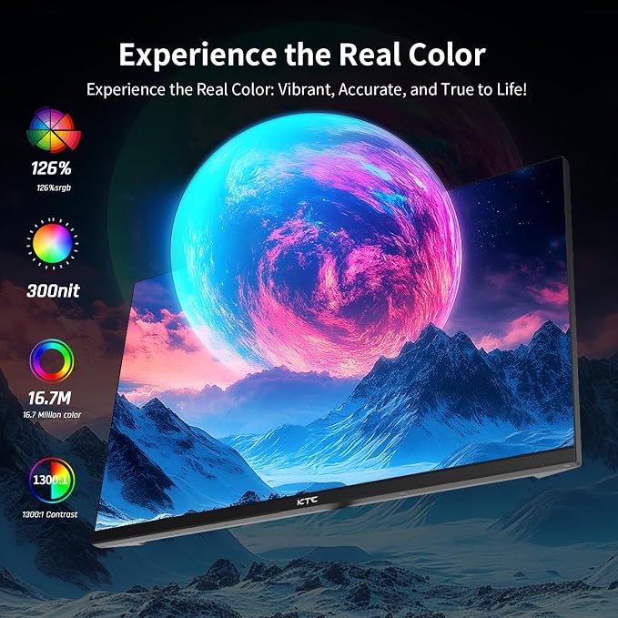 KTC 24.5 Inch 100Hz IPS Computer Monitor - Image 4