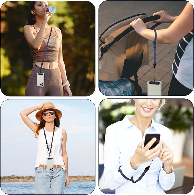 Cell Phone Strap Adjustable Wrist Strap Crossbody Cellphone Holder Extra Long - Image 5