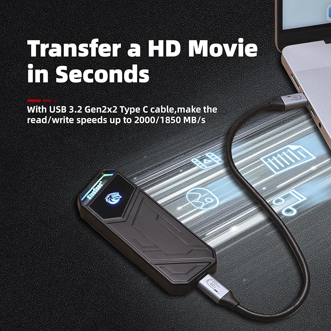 KingSpec Z5 4TB Portable External SSD - Image 2