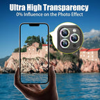 AGVEE 3+3 6 Pack for iPhone 15 Pro 6.1" / 15 Pro Max 6.7" Camera Lens Protector - Image 6