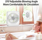Portable Table fan, Window Fan, Small Box Fan - Image 3