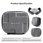 K&F Concept 10 in 1 Lens Filter Case, Hard Shell Camera Filter Pouch Up to 95mm - Image 7