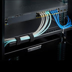 StarTech.com 1U Rack Mountable Cable Lacing Bar w/Adjustable Depth, Cable - Image 6