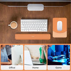 MOSISO Wrist Rest Support for Mouse Pad&Keyboard Set, Rectangular Ergonomic - Image 6