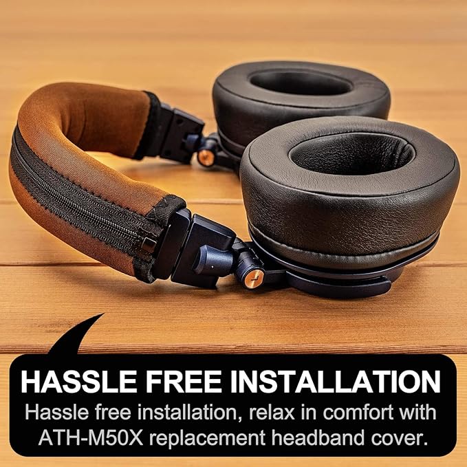 Replacement Headband Cover Compatible ATH M50X M50 M40X M40 M30X M20X Headphones - Image 2