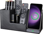 Wireless Charger with Desk Organizer, Wireless Charging Station by LADSTAG