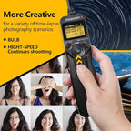 Camera Wired Timer Shutter Release, Camera Intervalometer Shutter Release Cords - Image 4
