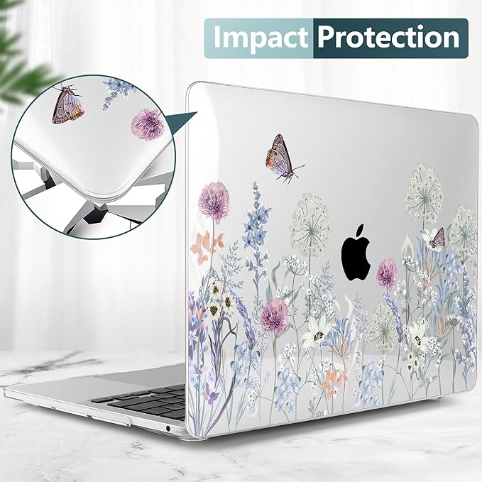 TWOLSKOO Compatible with MacBook Pro 13 inch Case 2023-2016 A2338 M2/M1 A2251 - Image 6