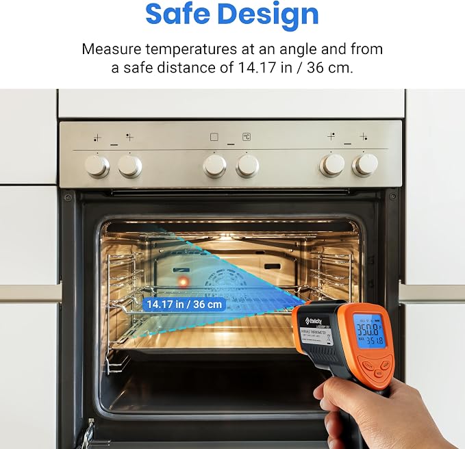 Etekcity Infrared Thermometer 1080, Heat Temperature Temp Gun - Image 8
