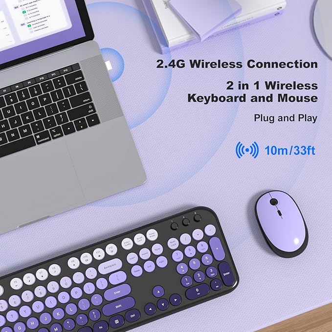 Wireless Keyboard Mouse Combo - Image 5