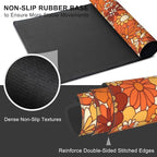 Mouse Pad, Large Retro Boho Hippie Flower Desk Mat, Extended Non-Slip Gaming - Image 3