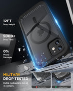 Miracase Magnetic for iPhone 12 mini Case, Drop & Scratch-Resistant, Shockproof - Image 5