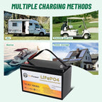 12V Lithium Battery-100Ah Lithium Phosphate Iron LiFePO4 Deep Cycle Battery - Image 7