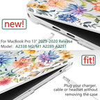 TWOLSKOO Compatible with MacBook Pro 13 inch Case 2023-2016 A2338 M2/M1 A2251 - Image 2