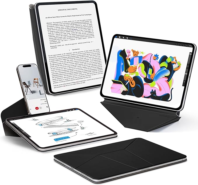 MOFT Dynamic Folio Case for iPad Pro 11- inch, Silm Magnetic Stand Case by MOFT