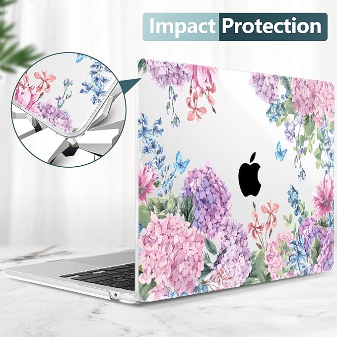 TWOLSKOO Compatible with M4 MacBook Air 15 inch Case 2025-2023 Released Model - Image 6