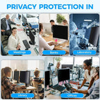 2 Pack Hidden Design Magnetic Computer Privacy Screen Filter 27 inch - Image 8