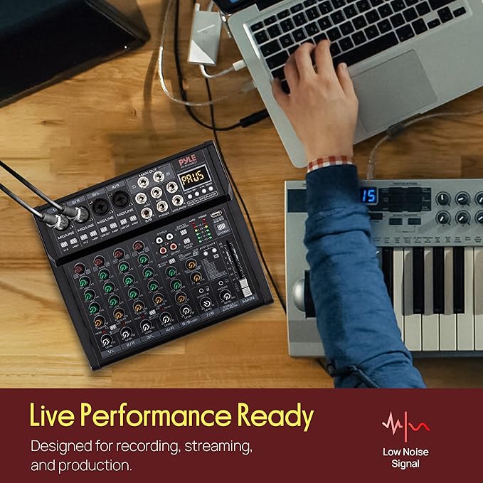 Pyle 8 Channel Studio Mixer - Image 6