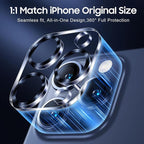 UniqueMe Compatible for 3 Pack iPhone 15 Pro/iPhone 15 Pro Max Camera Lens - Image 5