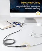 BlueRigger Headphone Extension Cable – Aux Cord - Image 4