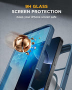 Miracase Magnetic for iPhone 16 Pro Case Full-Body Phone - Image 3