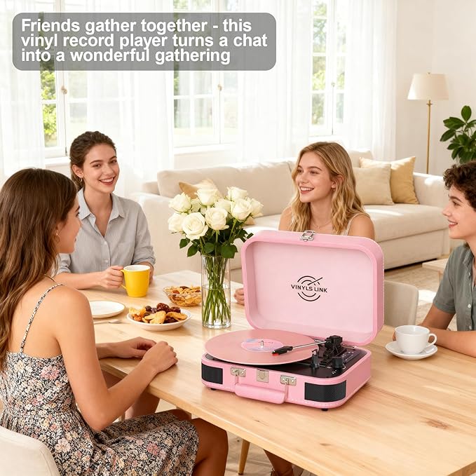 Bluetooth Vinyl Record Player - Image 10