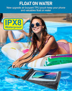 Large Waterproof Phone Pouch, Floating Dry Bag - Image 6