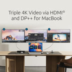 Kensington DisplayLink 4K Docking Station, Triple 4K - Image 2