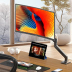 PHOLITEN Single Monitor Mount Fits 13-32 inch, 4.4-19.8lbs, Fully Adjustable - Image 7