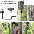 5 Pcs Trail Camera Tree Mount, Trail Camera Holder 360° Cameras Bracket - Image 6