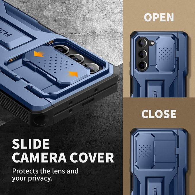 TONGATE for Z Fold 5 Case, Full-Body Military Drop Phone Case for Samsung - Image 5