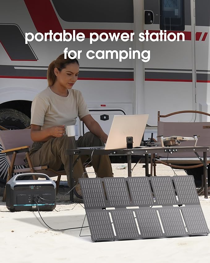 Solar Generator 600W, 576Wh Portable Power Station, LiFePO4 Battery - Image 6