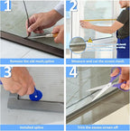 48"x102" Window Screen Mesh, Fiberglass Window Screen, Screen Door Mesh - Image 5