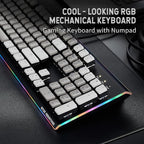 Hexgears GK735 Wired Full Size Mechanical Keyboard, Aluminum Housing Built - Image 3