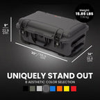 NANUK Wheeled Series 935 Lightweight NK-7 Resin Waterproof Protective Case - Image 5