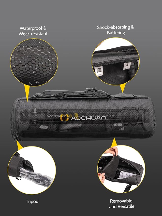 3-Axis Gimbal Stabilizer for iPhone & Android w/RGB Light, Handheld Phone - Image 8