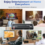 HDMI 2.0 Splitter 1 in 4 Out, LUKFOCAB 1x4 HDMI Splitter 4K@60Hz 8:8:8 HDR - Image 9