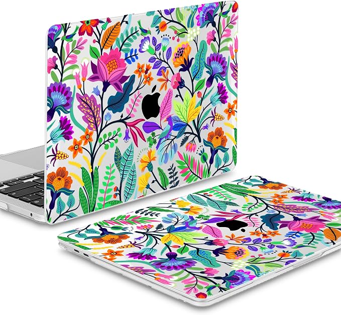 Mektron for MacBook Air 13 Case A1466/A1369, Snap-on Plastic Hard Shell Cover - Image 4