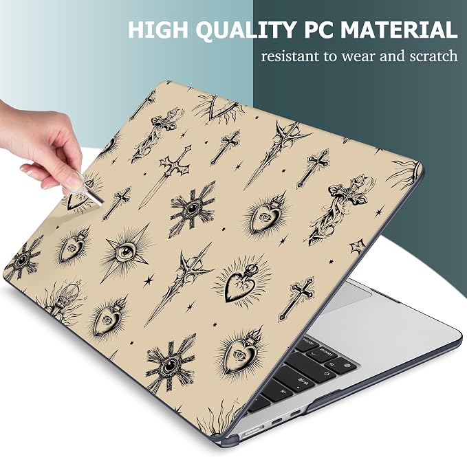 Mektron for 2025 M4 MacBook Air 13.6 Inch A3240 Case Fits 2023 A2681 M2 2024 - Image 8