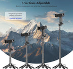 Mini Selfie Stick Tripod, Extendable Grip Phone Tripod - Image 5