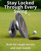 Alloy Magnetic Golf Cart Phone Holder - Image 2