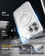 Miracase Magnetic for iPhone 15 Pro Max Case 6.7'' Full-Body Drop Proof Phone - Image 4
