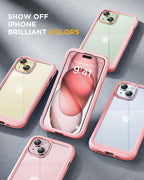 Miracase Glass Series Designed for iPhone 15 Plus Case 6.7', Full-Body Military - Image 7